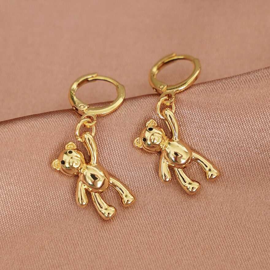 Aretes Bear Oro