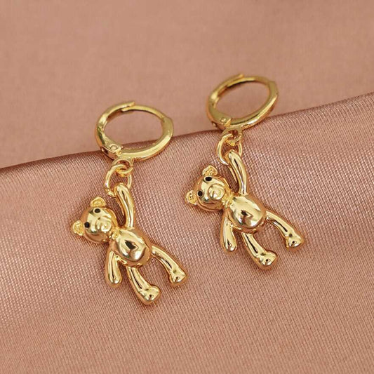 Aretes Bear Oro