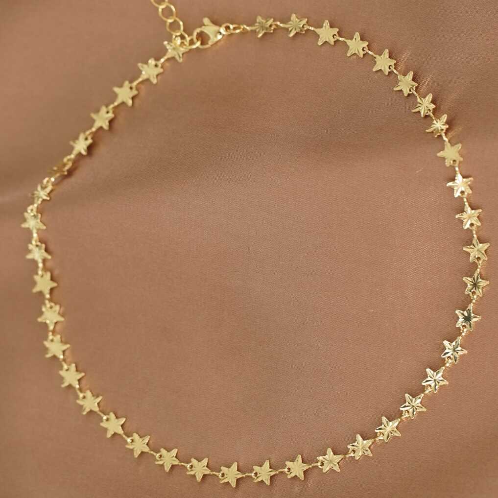 Choker Estrella de Mar + Candongas Cristal