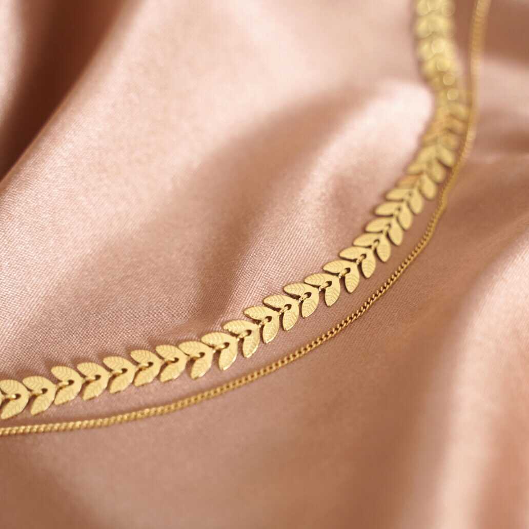 Choker Gio + Candongas Lucy Oro